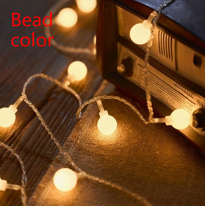 Led Globe String Lights Battery Operated Fairy Light for Garden - Festival - Camping - Wedding - Party - Atmosphere Decor (10/20/40/80 packs available)