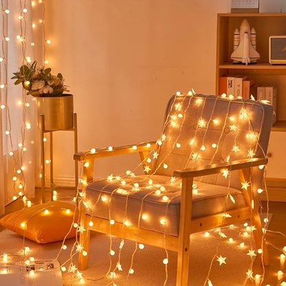 Led Globe String Lights Battery Operated Fairy Light for Garden - Festival - Camping - Wedding - Party - Atmosphere Decor (10/20/40/80 packs available)
